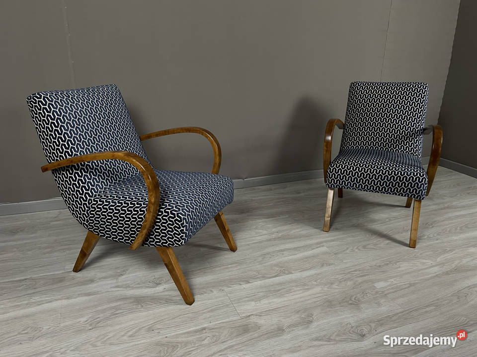 2 FOTELE ART DECO JHALABALA