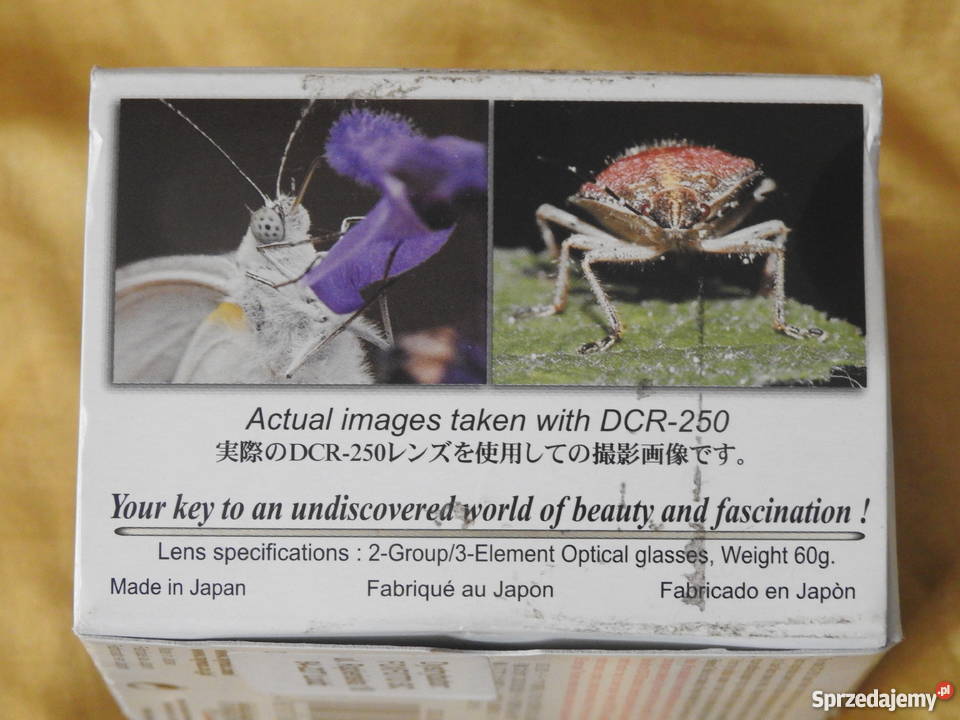 Konwerter RAYNOX DCR250 Super Macro Lens kujawsko-pomorskie Inowrocław sprzedam