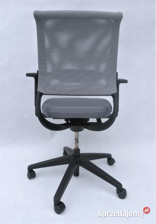 Krzesło biurowe SEDUS Netwin szary meble biurowe wielkopolskie Leszno