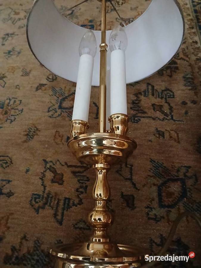 Mosiezna lampa z lat 60 tych Kraków