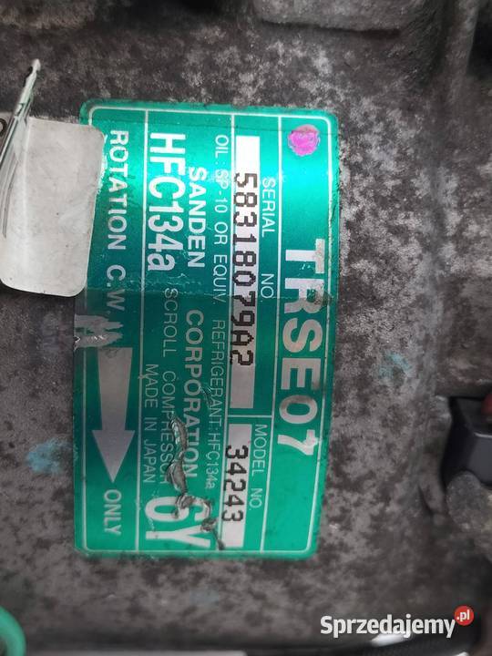 SPRĘŻARKA KLIMATYZACJI TRSE07 34243 13 IDSI osobowe Kompresory klimatyzacji sprzedam