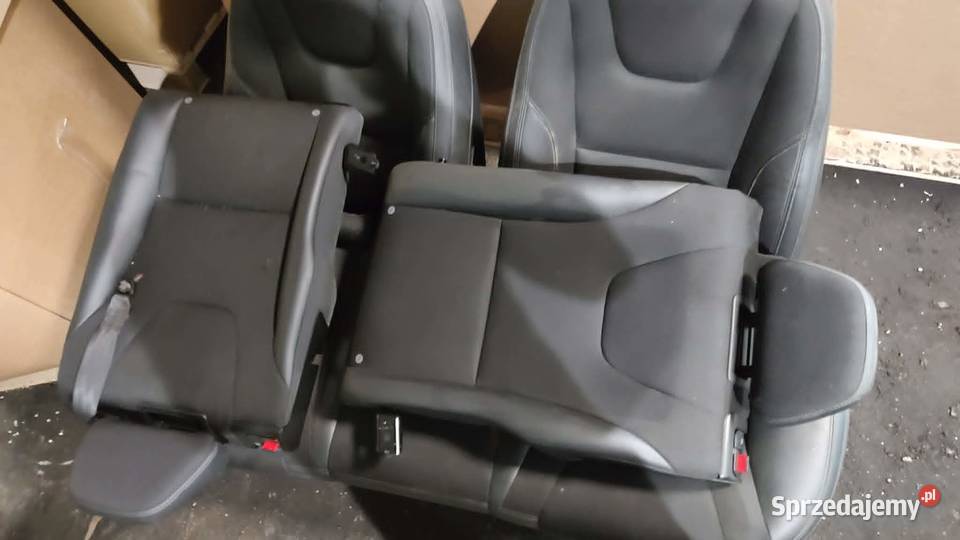 Fotele półskóra kanapa komplet Volvo v60 I lift wielkopolskie