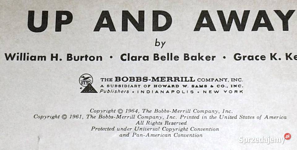 Up and Away 1 W H Butron C B Baker G K Kemp Chełm