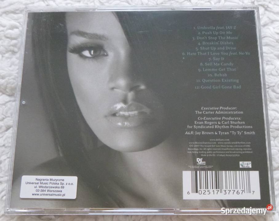 Płyta CD Rihanna Good Girl Gone Bad