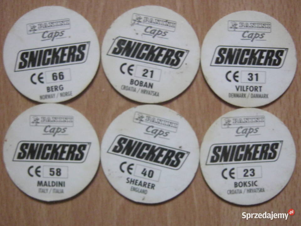 Kapsle piłkarzy Pozostałe Szczecin