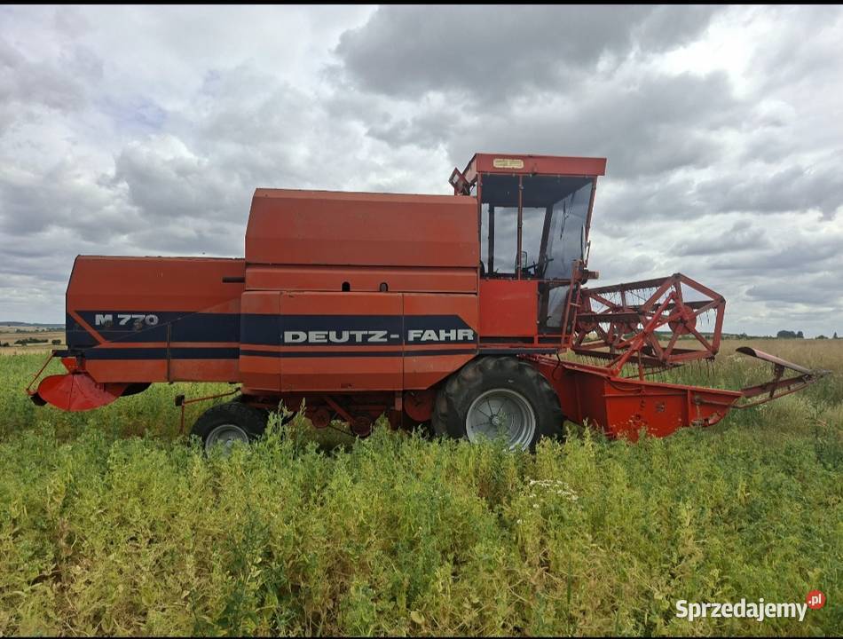 Deutz fahr M770 Zbożowe lubelskie Makowiska