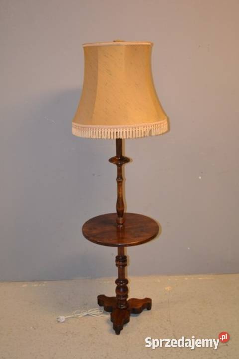 Lampa ze stolikiem z lat 60tych 251 FiaF Szczecin
