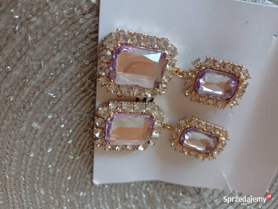 ASOS Wytworne Bogato zdobione kolczyki z Londynu Kraków