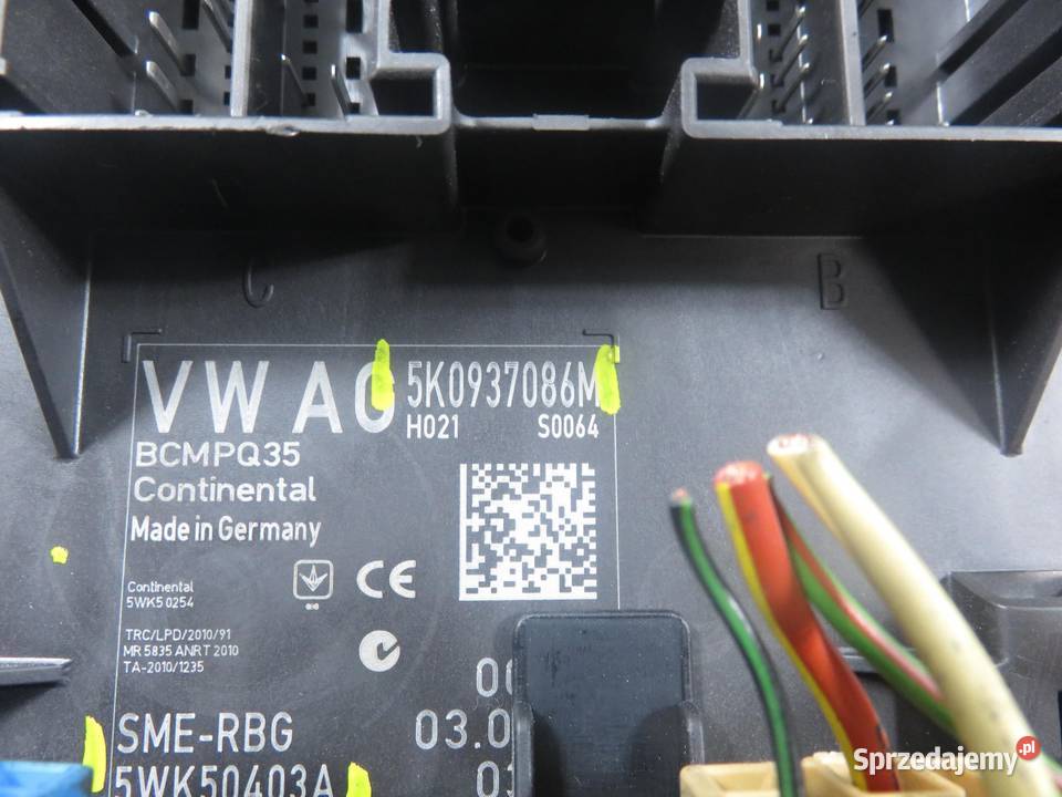 BSI VW TOURAN II 1T3 20 TDI CFHC 5K0937086M małopolskie