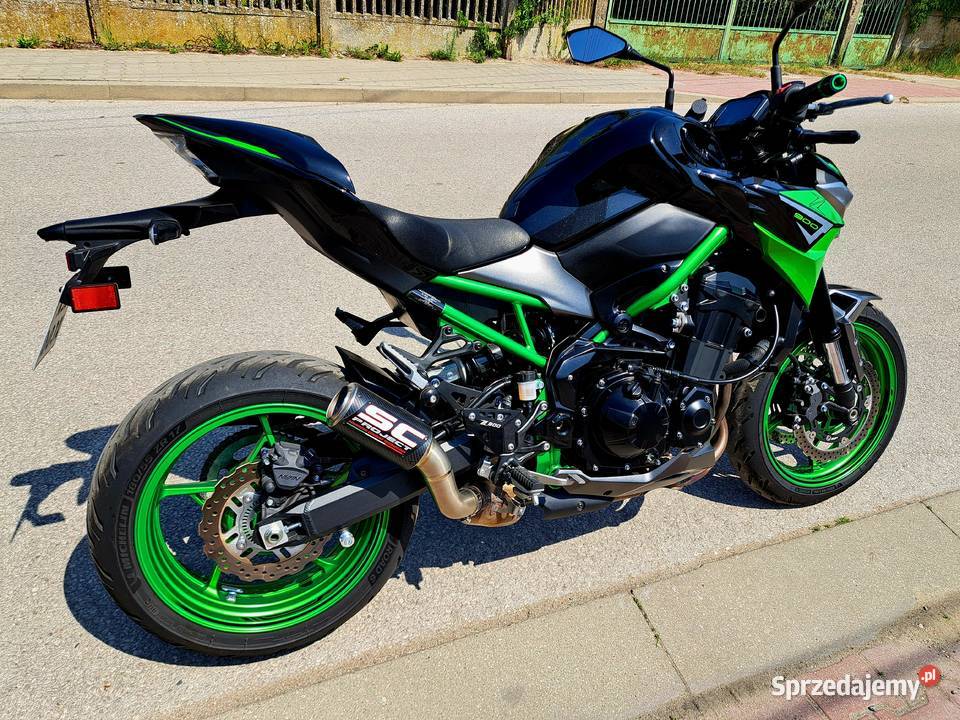 Kawasaki Z900 2023ok pełna moc A2 dodatki Łask