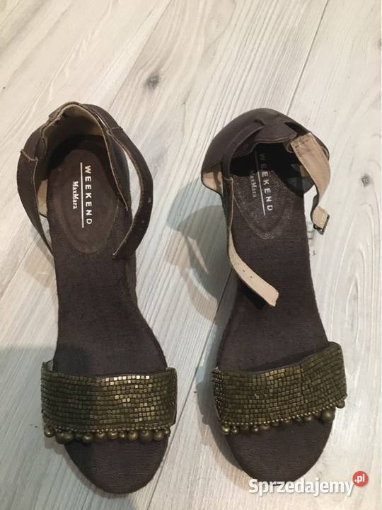 Sandały na koturnie espadryle Mara 40 inna małopolskie Skawina