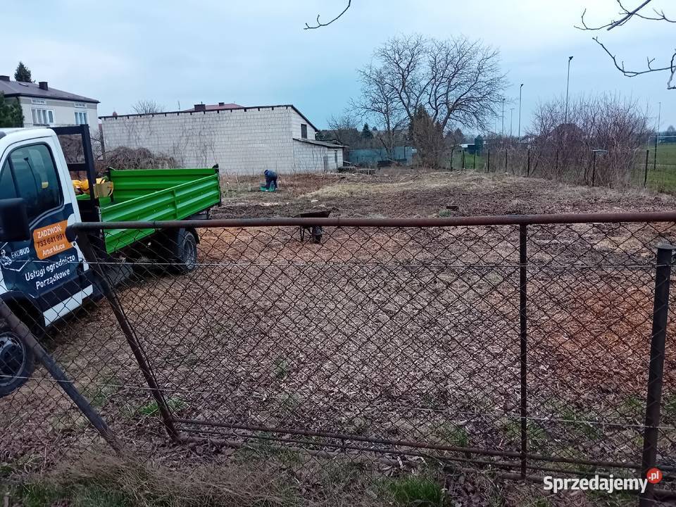 Usługi rębakiem sprzątanie działekkoszenie trawy Utrzymanie czystości lubelskie