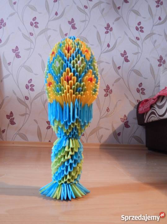 jajko z origami modułowego Gorzów Wielkopolski