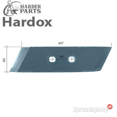 Dłuto HARDOX PK8P PK801101P części do pługa podlaskie