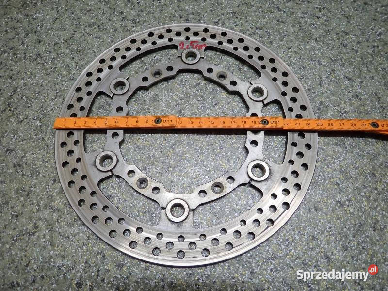 TARCZA 250MM HAMULCOWA HAMULCA PRZÓD 25MM