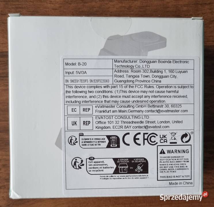 Ładowarkapodstawka biurkowa śląskie Będzin sprzedam