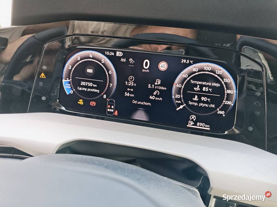 Nowy VW Golf 15 150koni2025r Igła asystent pasa ruchu Strzyżewice sprzedam