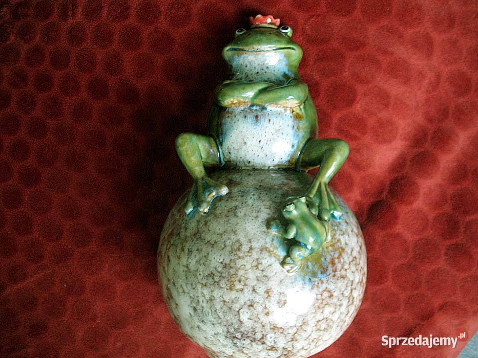Żaba Duża figurka Żaba szczęśliwej rodziny Siedlce