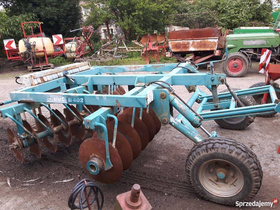 Brona talerzowa BBG B402 3 metry wał dolnośląskie Uniegoszcz sprzedam