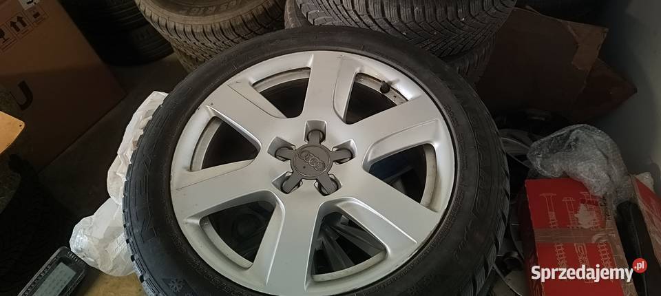 Komplet kół Audi VW Seat Skoda 17 Brzeg