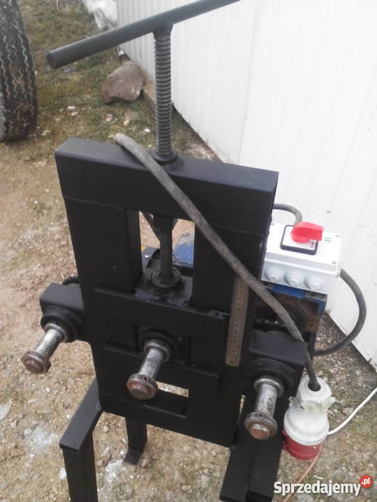 Giętarka walcarka do profili rur hala łukowa mazowieckie Mszczonów sprzedam