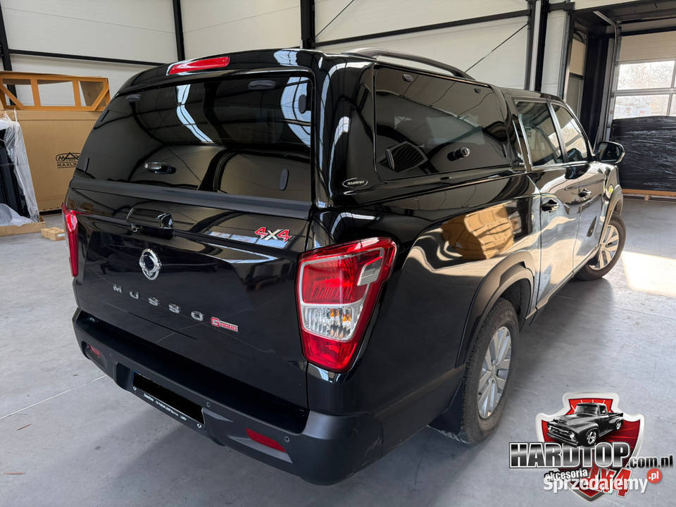 Zabudowa paki Ssangyong Grand Musso Szyby warmińsko-mazurskie Pasłęk