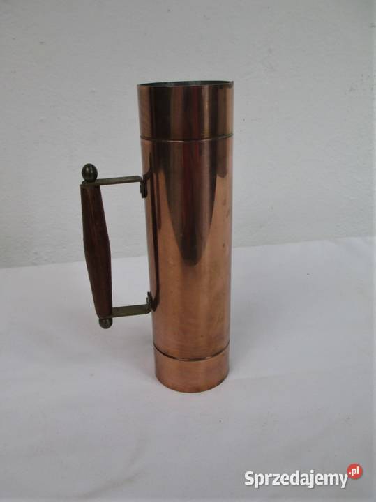 Komplet miedzianych wazoników Antyki Lublin sprzedam