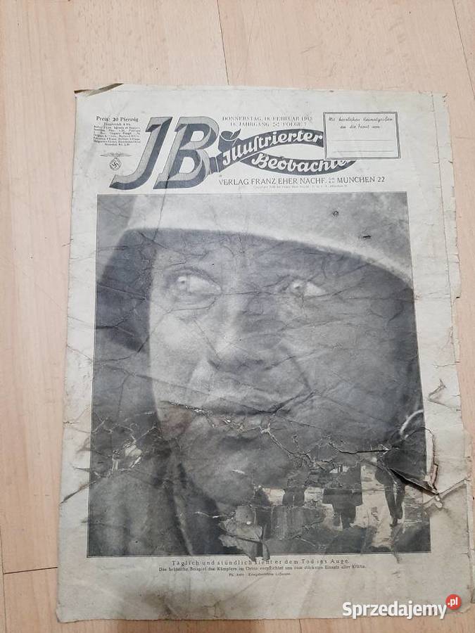 Gazeta niemiecka Swarzędz sprzedam