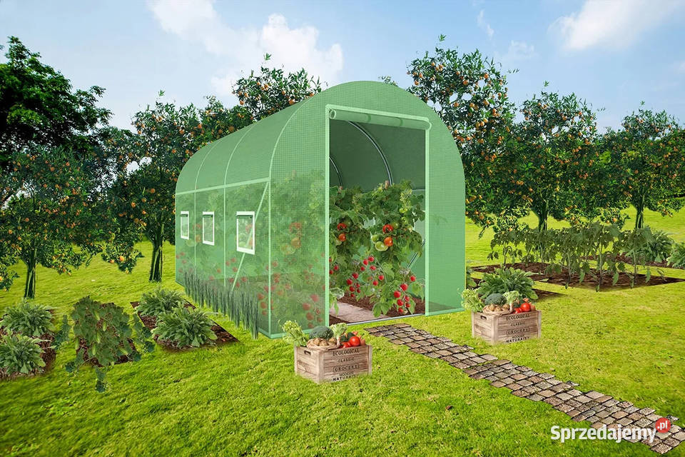 TUNEL FOLIOWY OGRODOWY szklarnia 2x3 m NOWY sprzedam