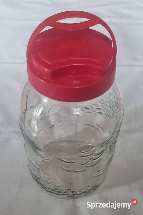Słój szklany 3 l producent Herevin Warszawa sprzedam