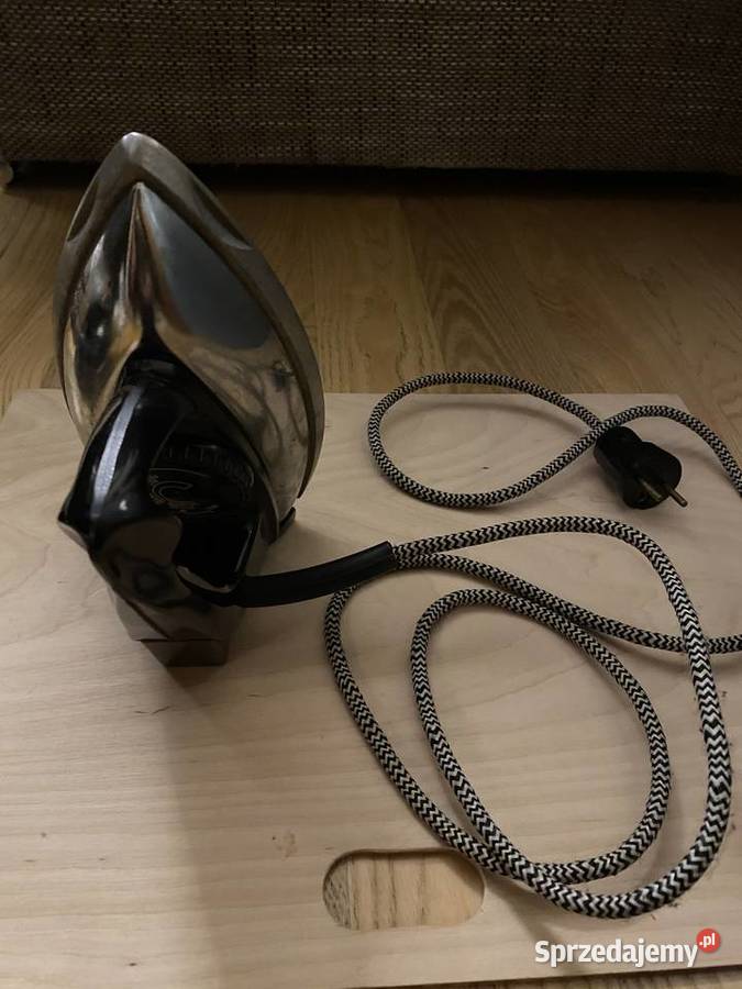 Żelazka elektryczne bodajże już kolekcjonerów Warszawa