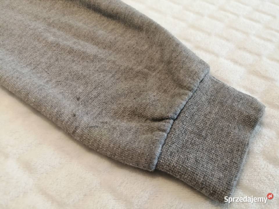 Bluza rozpinana z kapturem długi rękaw 104 szara chłopiec Czeladź sprzedam