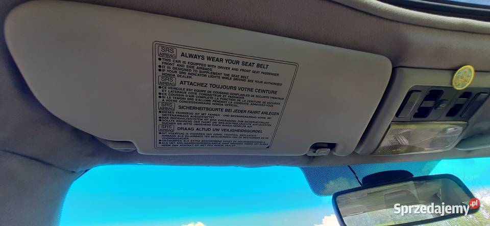 Daszek przeciwsłoneczny kierowcy lewy Honda Osłony i zaślepki Ostrowiec Świętokrzyski sprzedam