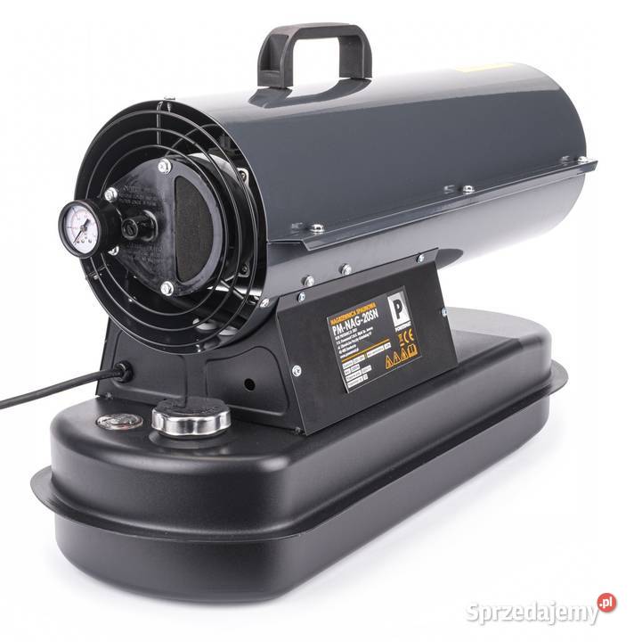 NAGRZEWNICA OLEJOWA 20 KW SPALINOWA DMUCHAWA