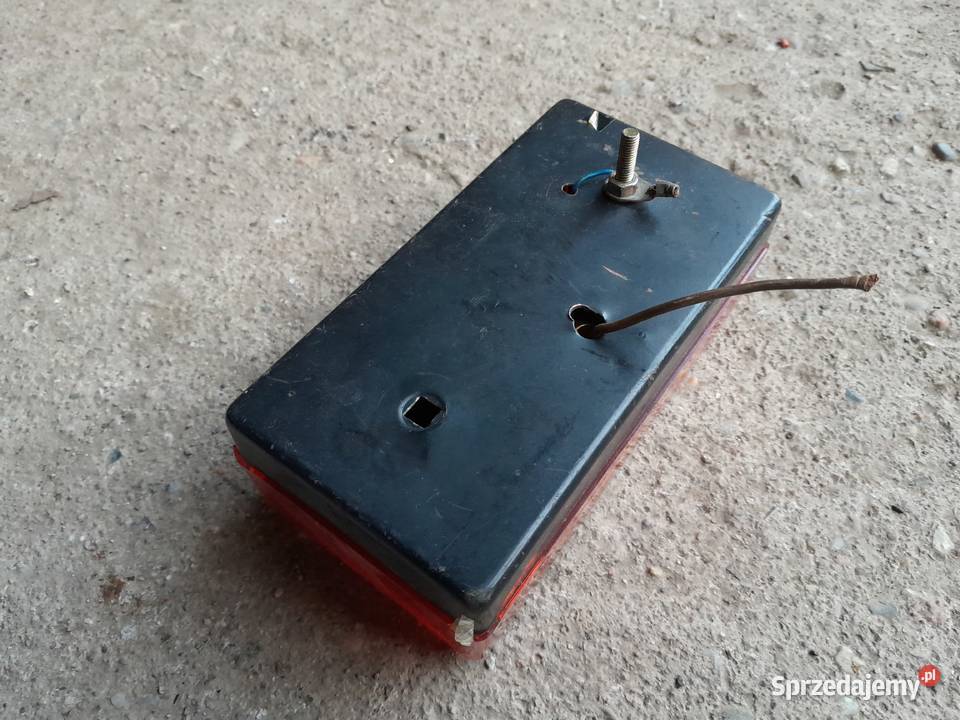 Lampa przeciwmgielna niox w67l ddr prl trabant Złoty Stok