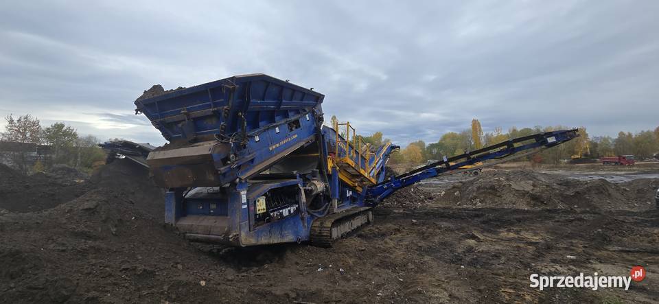 Przesiewacz sortownik Fintec 640 scalper Sandvik 7300h Motoryzacja Trachy
