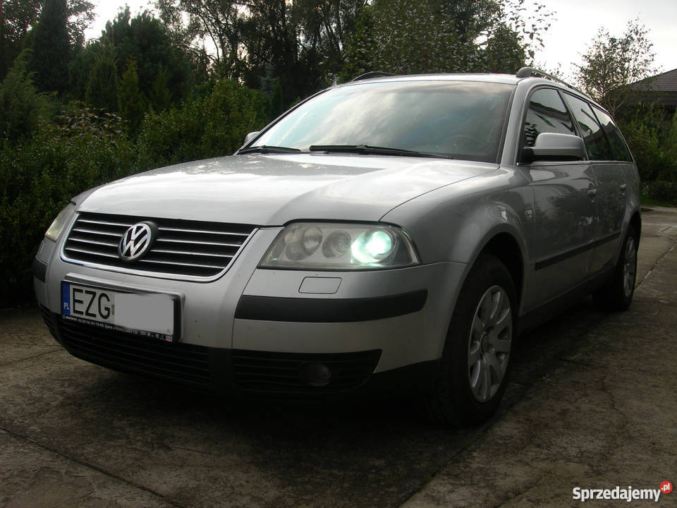 VW Passat B5 FL 2003 19 TDI 130 Tiptronic v Tren srebrny Głowno