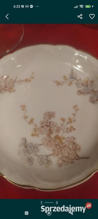 Miseczki porcelana Rosenthal Luis kwiat wiśni Porcelana i szkło dolnośląskie Wrocław