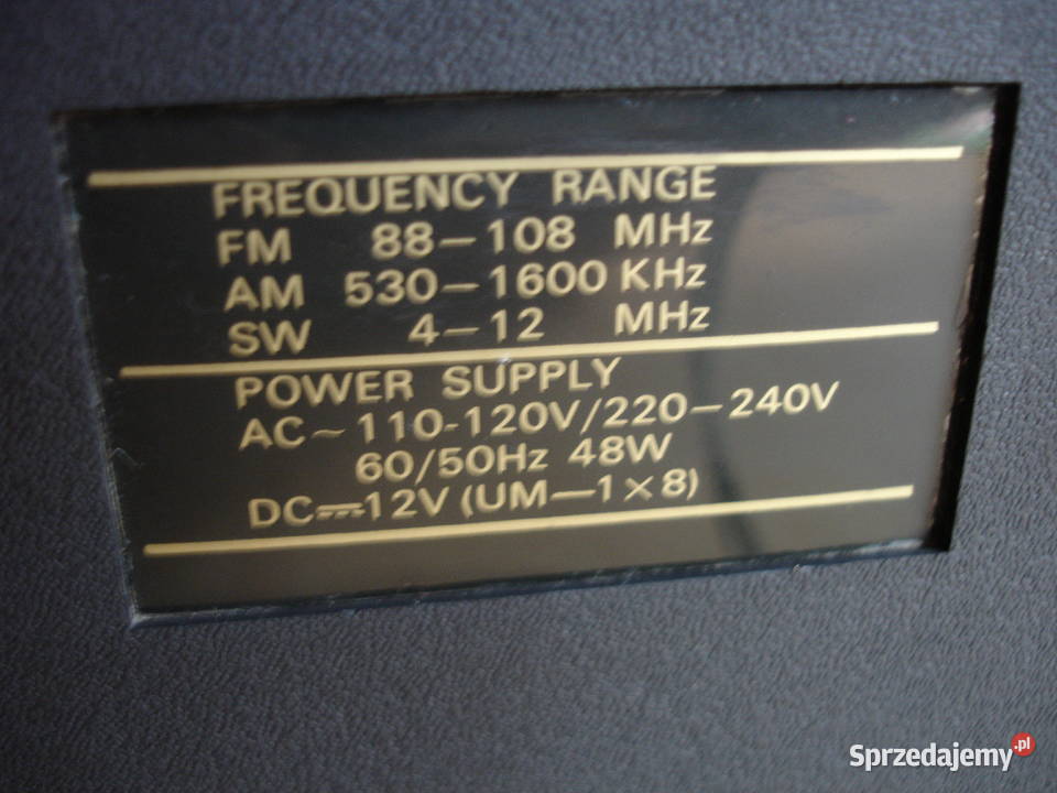 Radiomagnetofon LASONIC L30K sprzedam