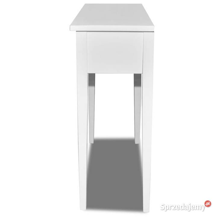 Konsola z dwoma szufladami biała WM241145 Warszawa