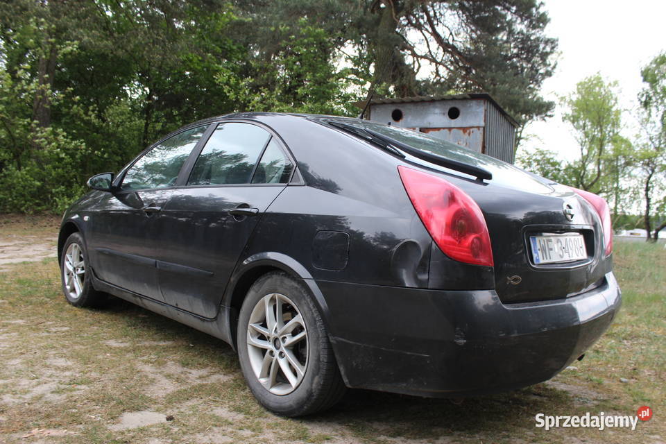 nissan primera p12 18 gaz 2004r0płaty aktalne nieuszkodzony Piotrków Trybunalski