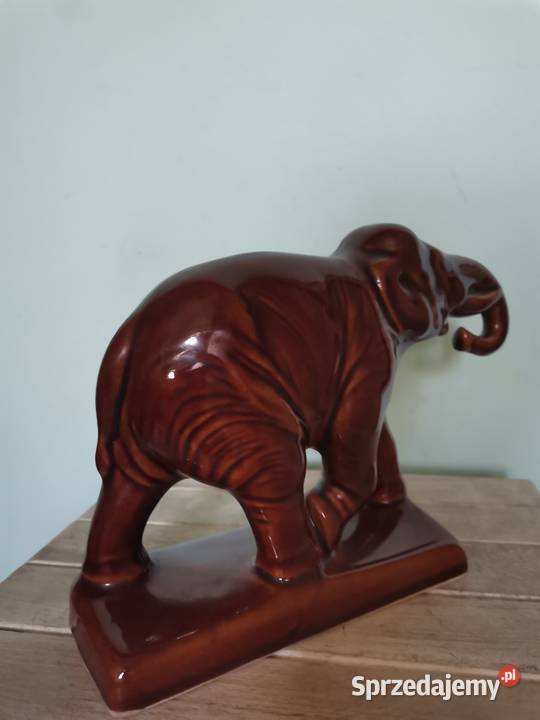 Duży słoń ceramiczny Kraków