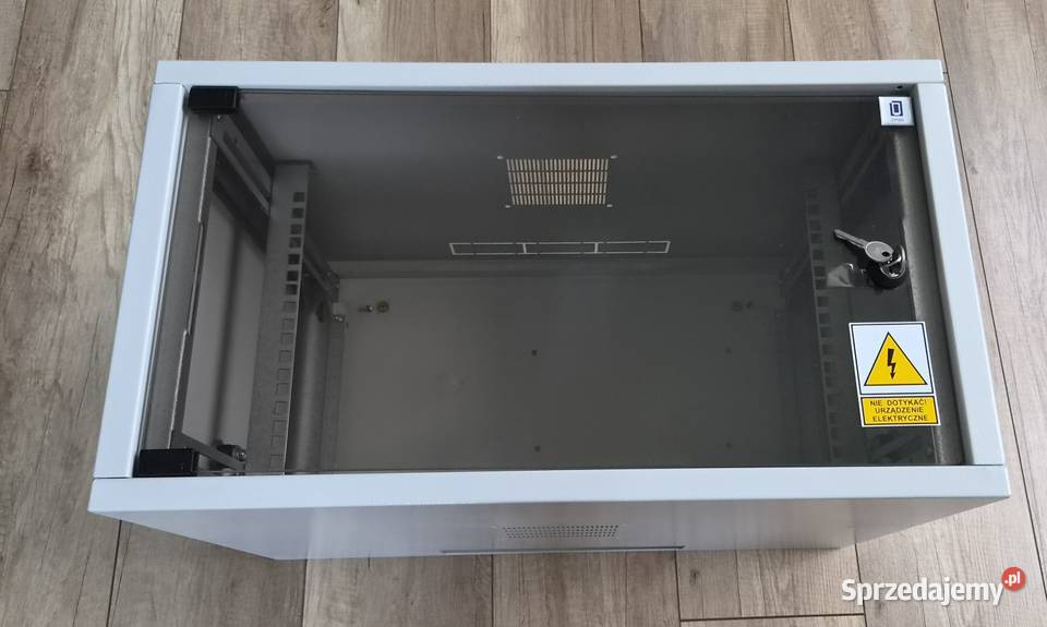 Szafa RACK 19 wisząca 6U 400mm ZPAS Solidna Stan Leśniewo