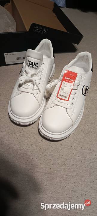 Meskie buty Karl Lagerfeld KL95210 trampki biały