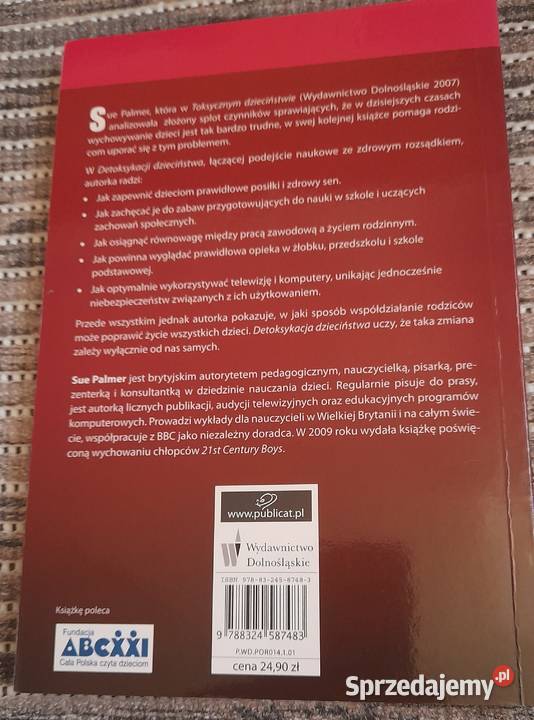 Poradnik psychologiczny Detoksykacja dzieciństwa podkarpackie Jarosław sprzedam