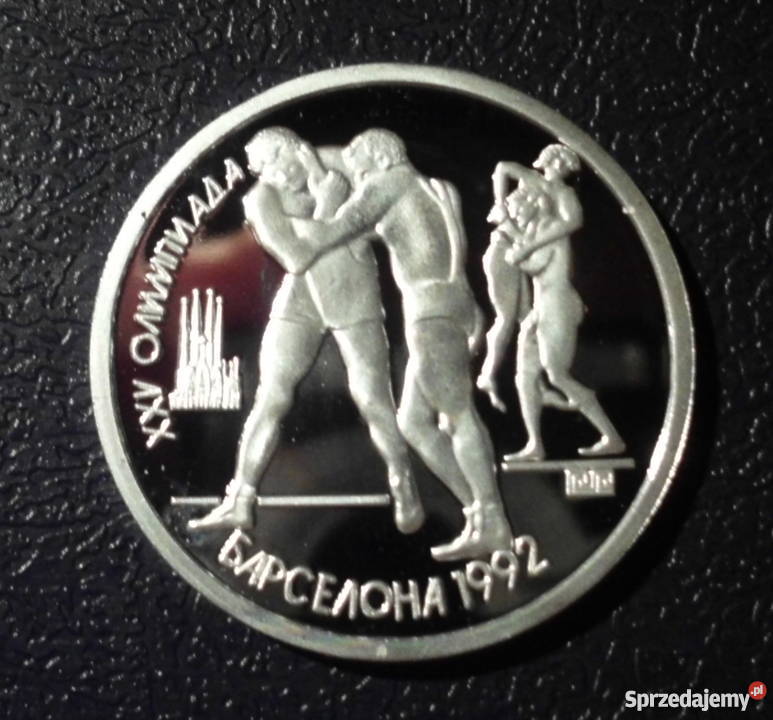 ROSJA 1 Rubel BARCELONA 1992 Zapasy Kraków sprzedam