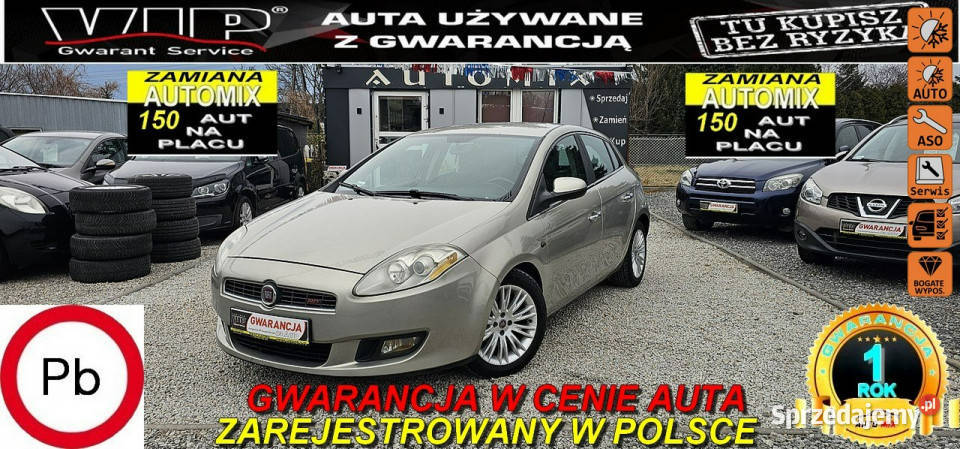Fiat Bravo SPRZEDANY 14 BENZYNA 150 Super stan i Świdnica