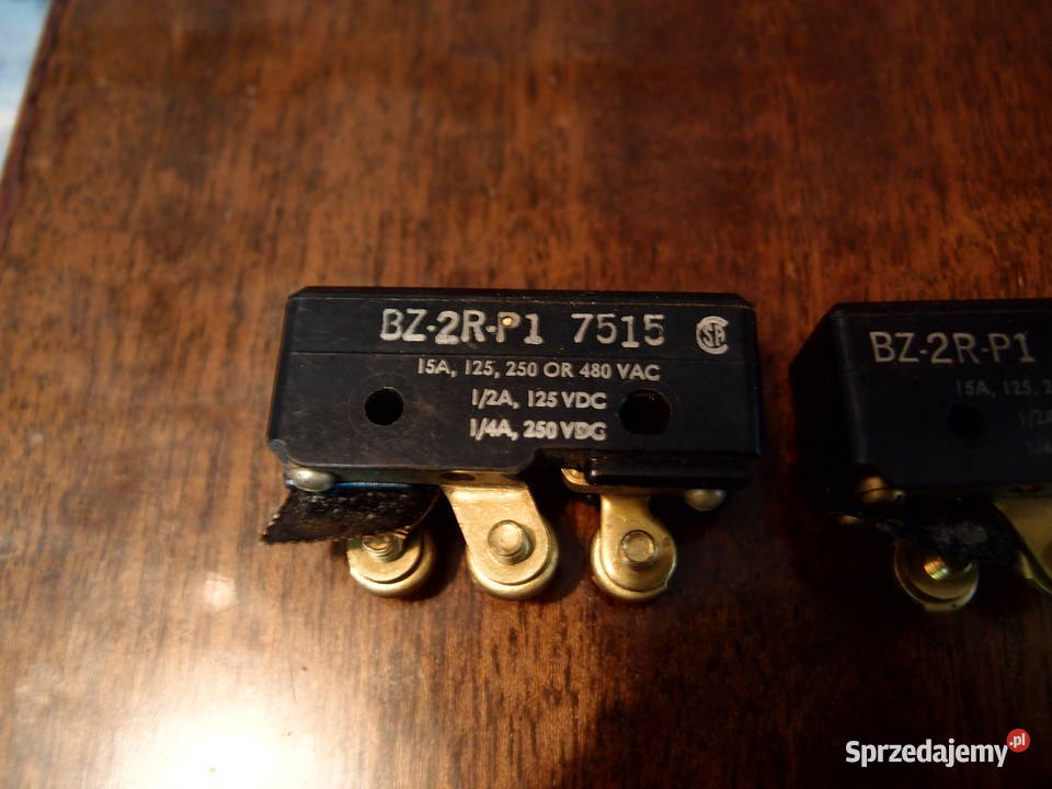 mikrowyłącznik Honeywell BZ2RP1 ACDC 250V 15A Pozostałe Łódź