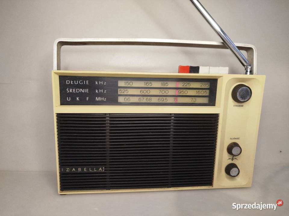Radioodbiornik Unitra Eltra Izabella uszkodozne Zgierz