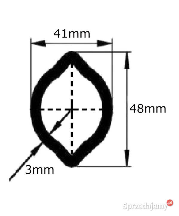 Rura WOM cytryna 4148 x 3 mm 60 TL41360
